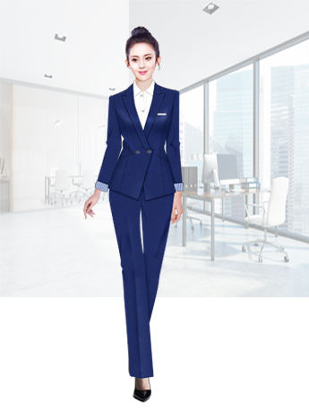 女士時尚西服套裝春秋季純色商務(wù)西服